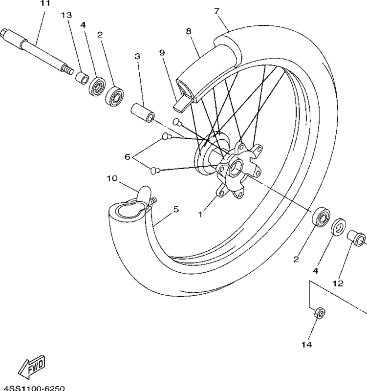 Yz Front Spacer Question Yamaha Stroke Thumpertalk