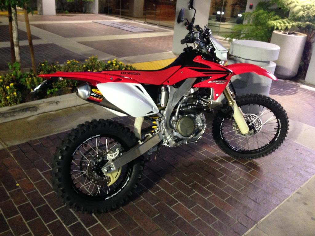 Crf450x on sale dual sport