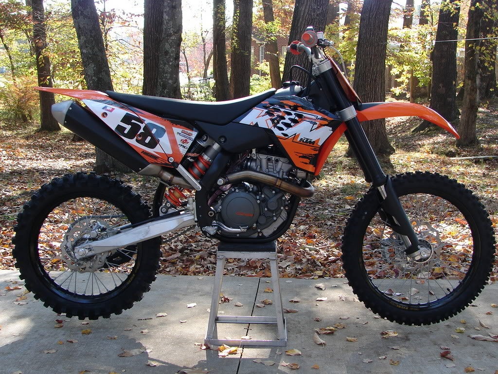 Riding Impression 2008 KTM 505SXF 250 350 450 505 SX F XC F