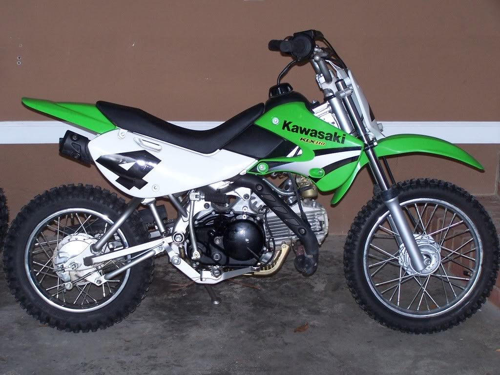 lower the klx110 for short child - KLX 110 - ThumperTalk