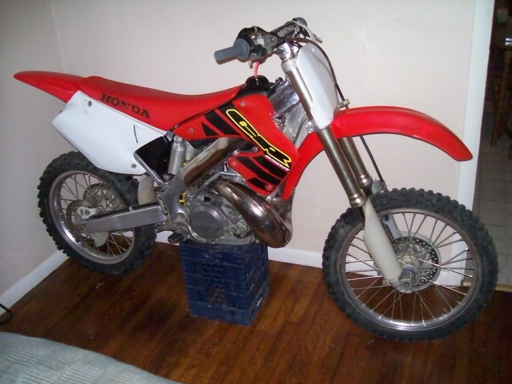 2000 cr250r stock shroud pics? - Honda 2 Stroke - ThumperTalk