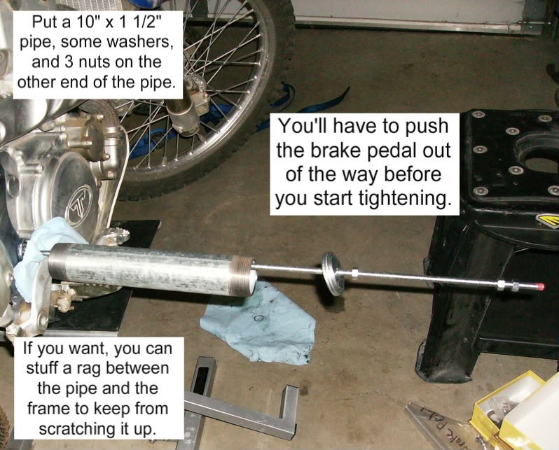 Puller for Swingarm Bolt DRZ400/E/S/SM ThumperTalk