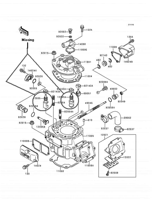 KDX200 KIPS Exhaust Valves Missing - Kawasaki 2 Stroke - ThumperTalk