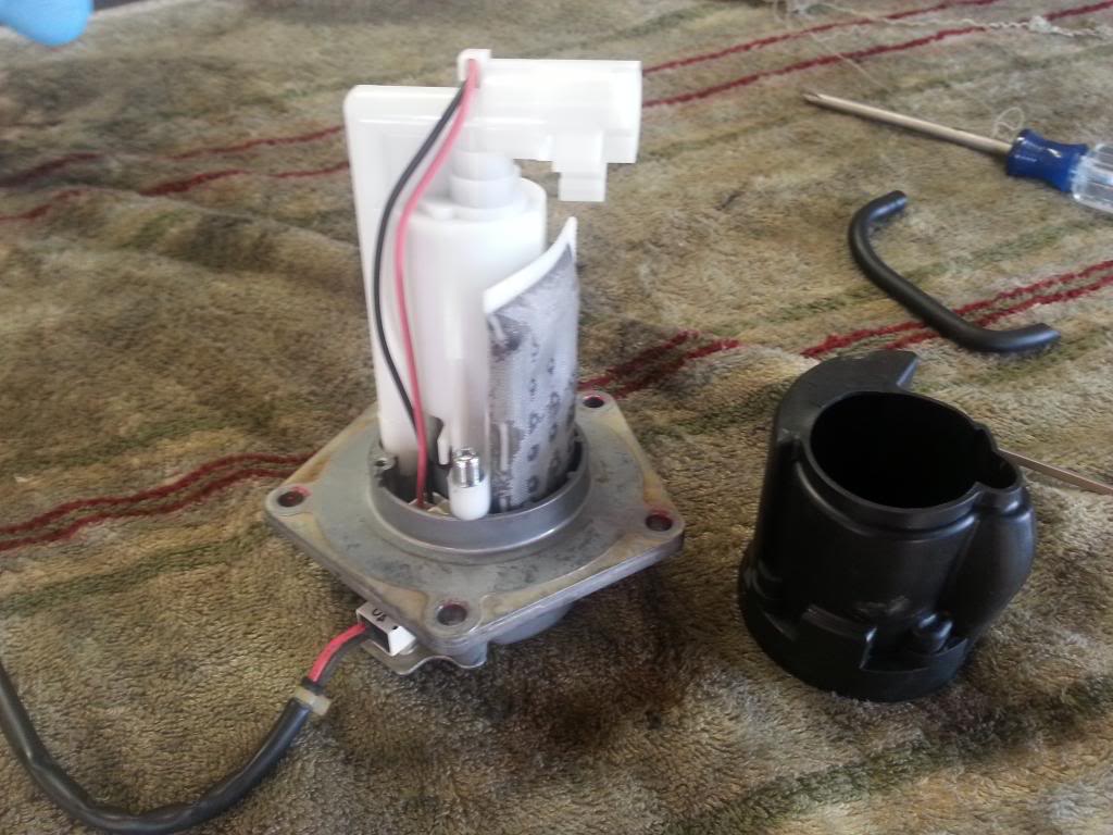 How To Remove Fuel Pump Filter KX250F/X ThumperTalk