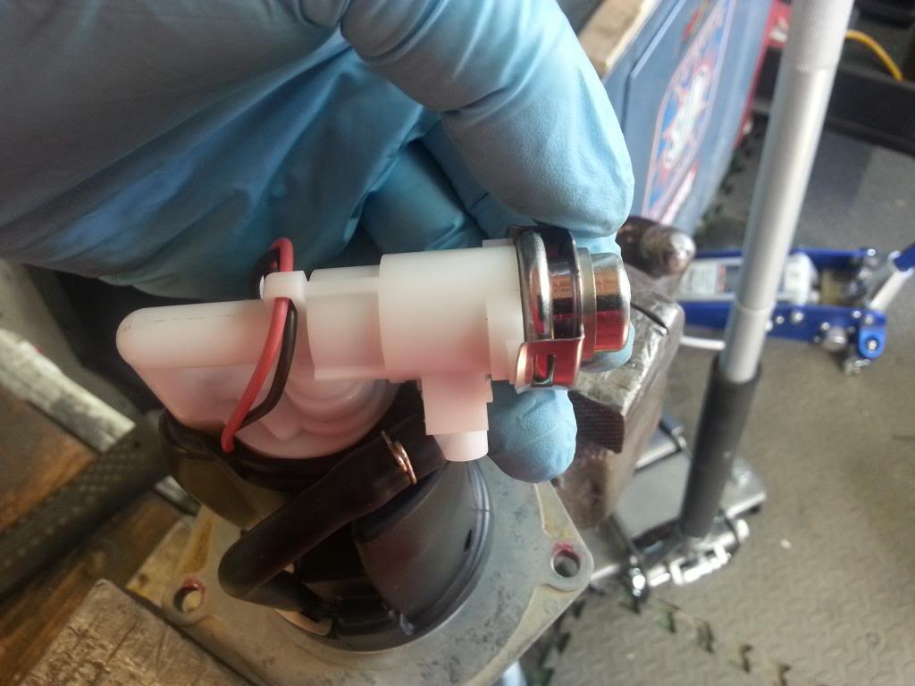 How To Remove Fuel Pump Filter KX250F/X ThumperTalk