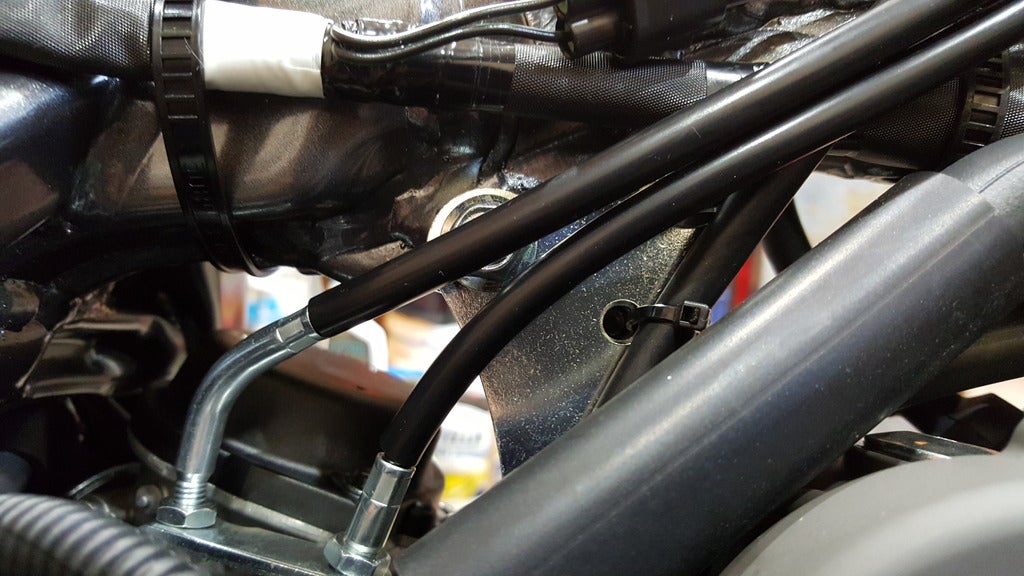 Throttle cable routing option (with pics) DRZ400/E/S/SM ThumperTalk