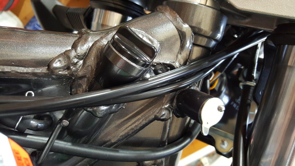 Throttle cable routing option (with pics) DRZ400/E/S/SM ThumperTalk