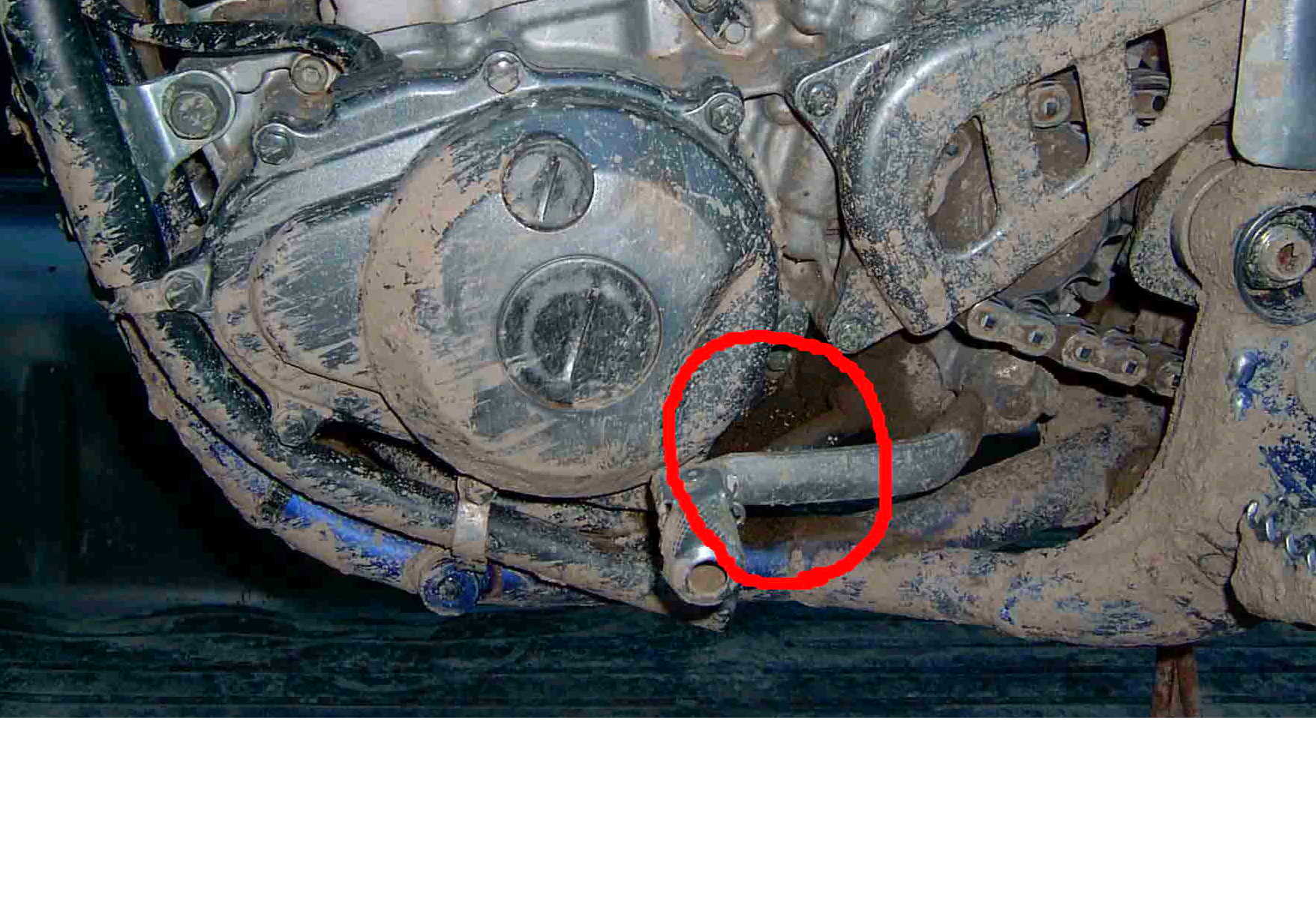 Oil Drain bolt on the left side? WR250F/YZ250F/YZ250FX ThumperTalk