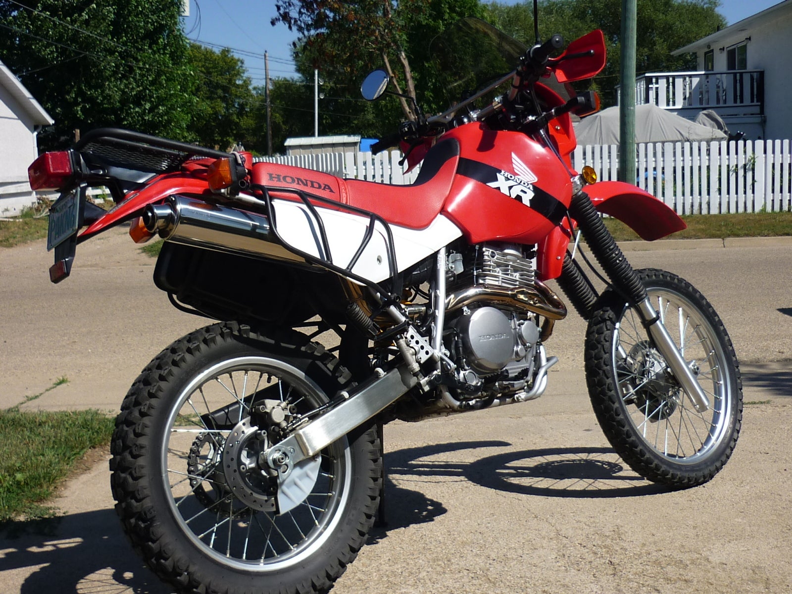 xr650r exhaust
