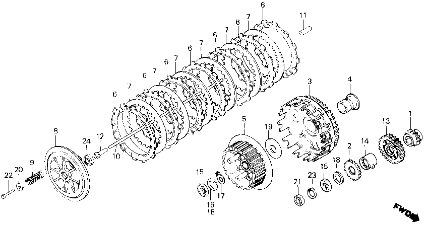 D.I.D Timing Cam Chain OEM Honda XR500R XL600R XR600R (1983-1987) # 14401-MK4-601 - Foto 9