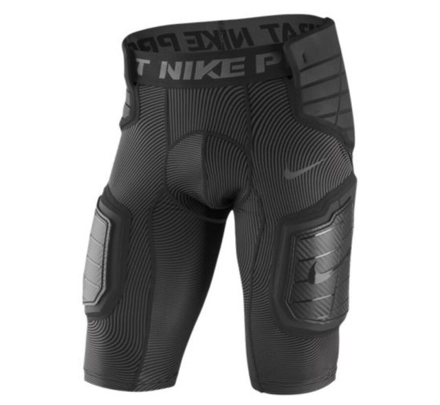 Nike Pro Combat Padded Compression Football Shorts Black Size M