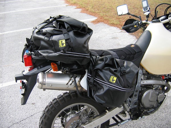 dr650 soft bags