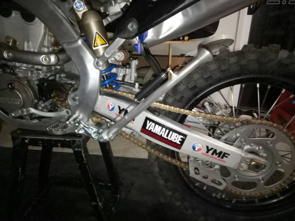 Run a kickstand on YZ450F YZ400F/426F/450F/450FX ThumperTalk