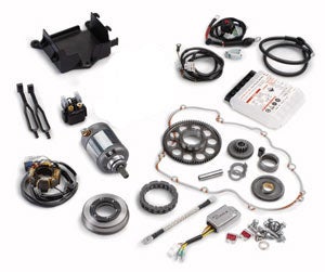 DB Electrical SMU0504 - Motorino D'Avviamento Per Moto KTM 250 EXC-F, SX-F, XC-F (2007-2013) - Ricambio 77040001000, 12V 9 Denti