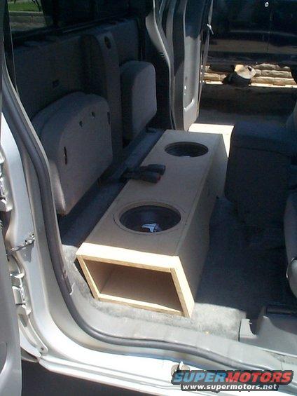 Nissan frontier speaker sales box