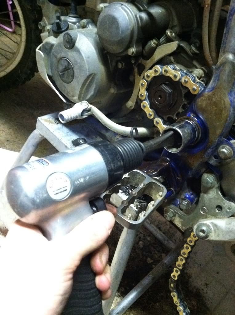 REALLY seized swingarm bolt! Tips? General Dirt Bike Discussion