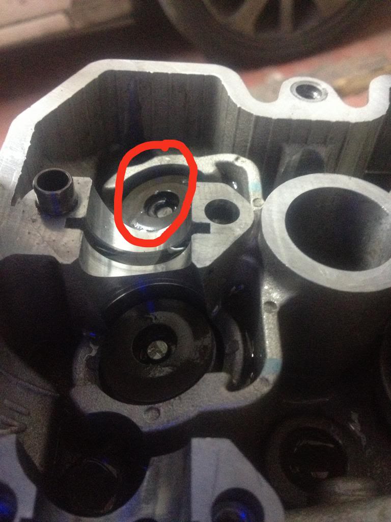 Intake valve hit piston and cotter pin moved. DRZ400/E/S/SM ThumperTalk