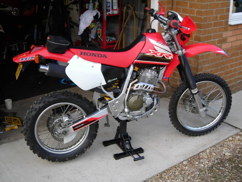 新品未開封　XR250R／XR400R用　サイドカバー　UFO製 $49.95 Acerbis Side Panels White For Honda XR250 XR400 #144015