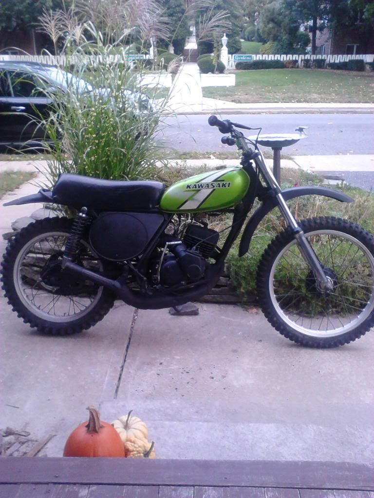 1976 KX125 Project Racer - Kawasaki 2 Stroke - ThumperTalk