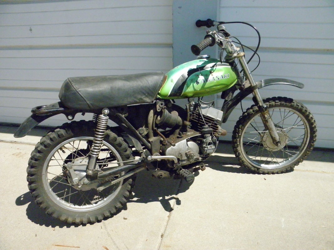 1974 Kawasaki 100 enduro - Vintage Dirt Bikes - ThumperTalk