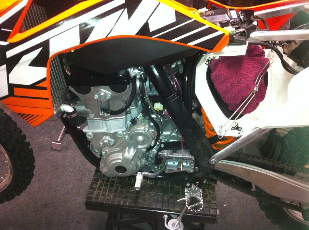 2012 450 SXF TRAIL BIKE BUILD LIST 250/350/450/505 SXF & XCF