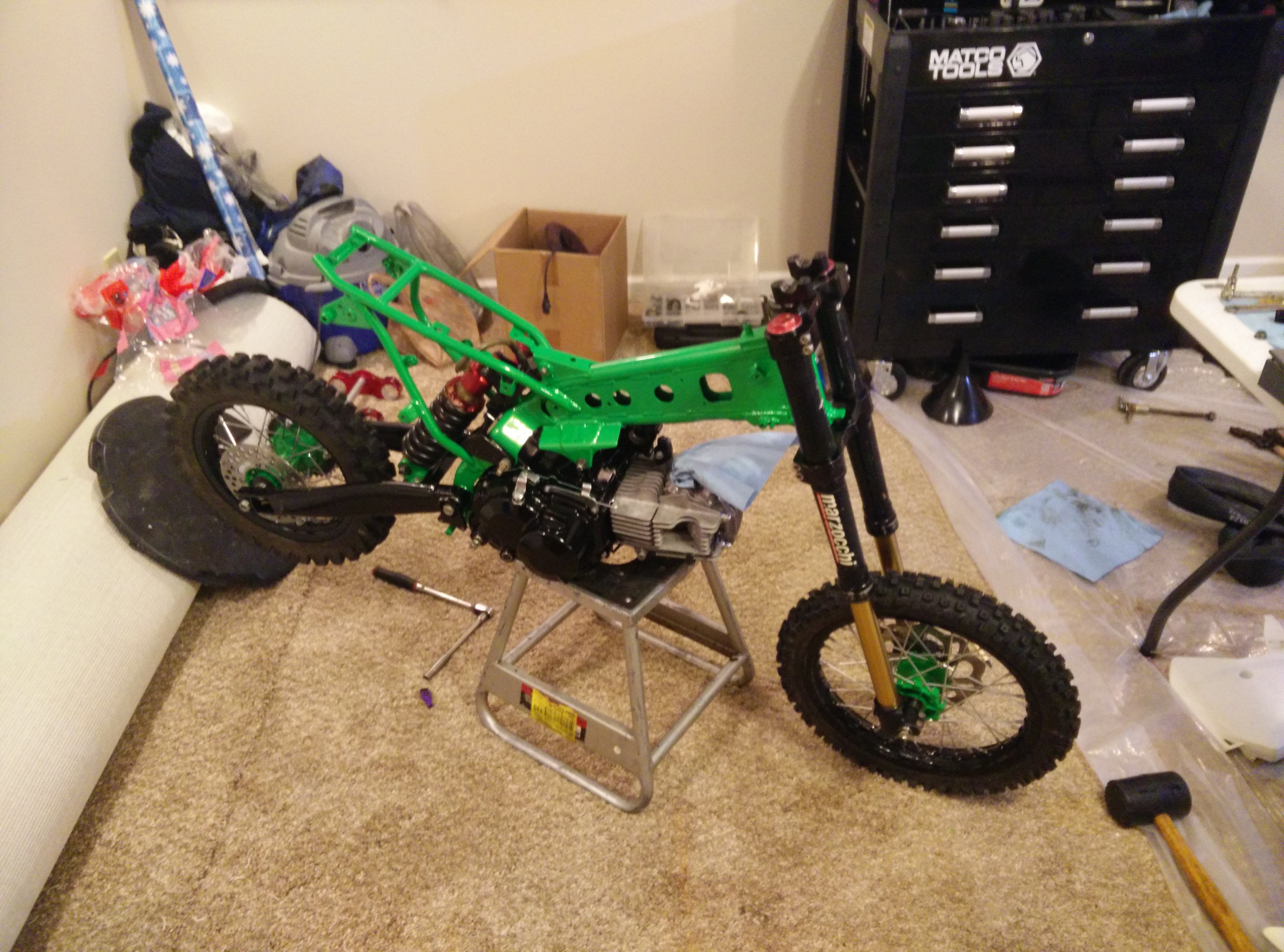 KLX110L Full mod build - KLX 110 - ThumperTalk