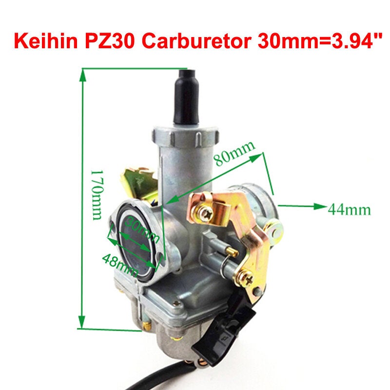 How to adjust your [Mikuni Pz30] carburetor on dirtbike (the