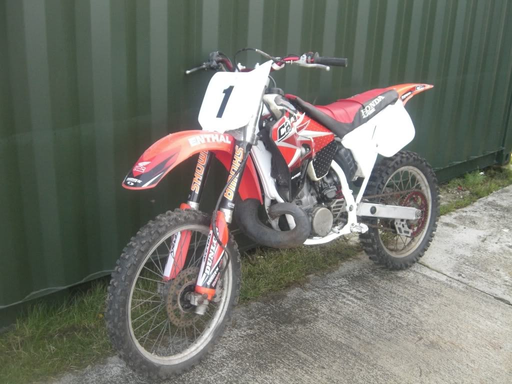 Cr250 vin - Honda 2 Stroke - ThumperTalk