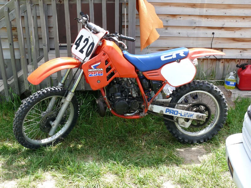 1985 honda deals 250 dirt bike