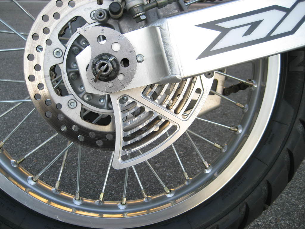 Rear Disc Guard for DRZ S DRZ400/E/S/SM ThumperTalk