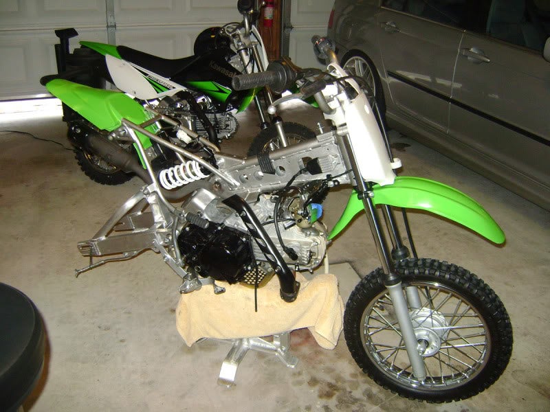 Fox float hot sale klx110