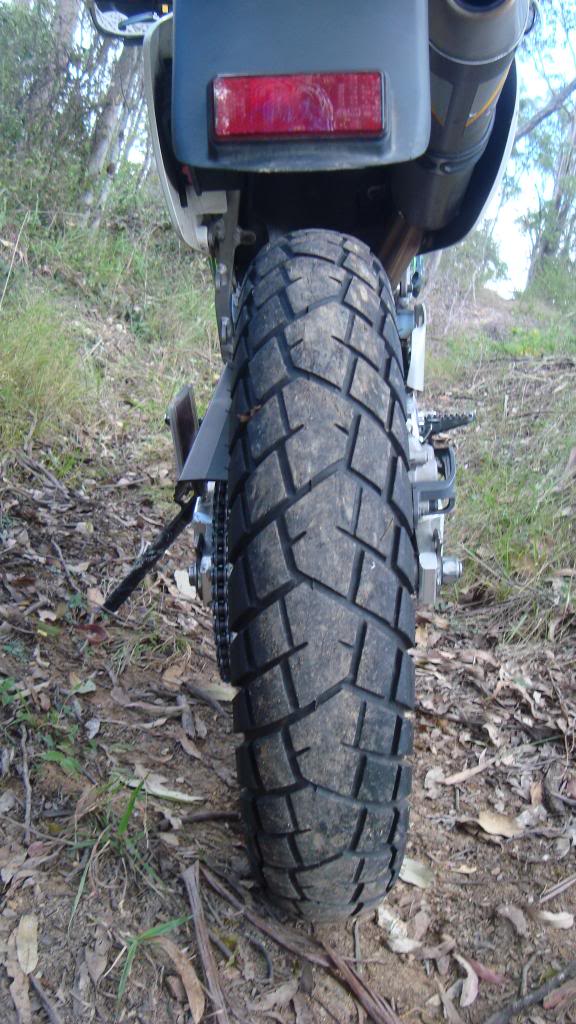 DRZ400E maximum rear tyre size DRZ400/E/S/SM ThumperTalk