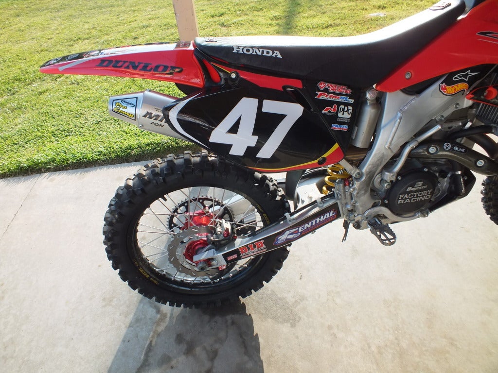 2002 crf450r exhaust