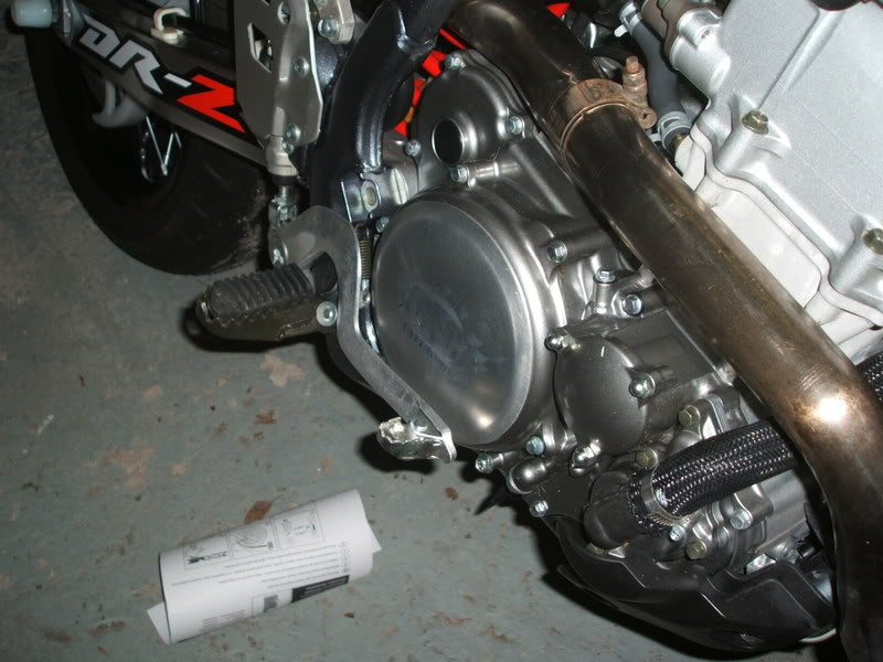 case saver application DRZ400/E/S/SM ThumperTalk