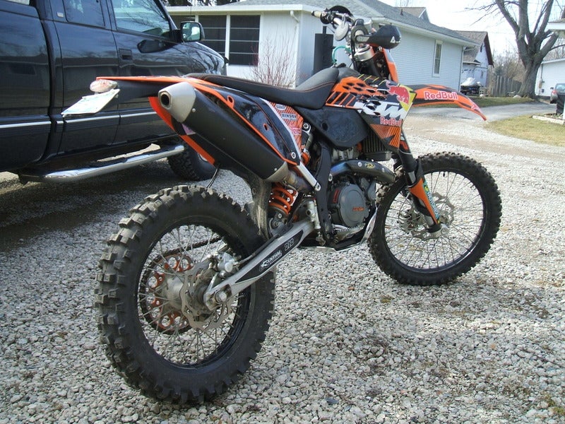2008 KTM XC-F 450 possible problems 