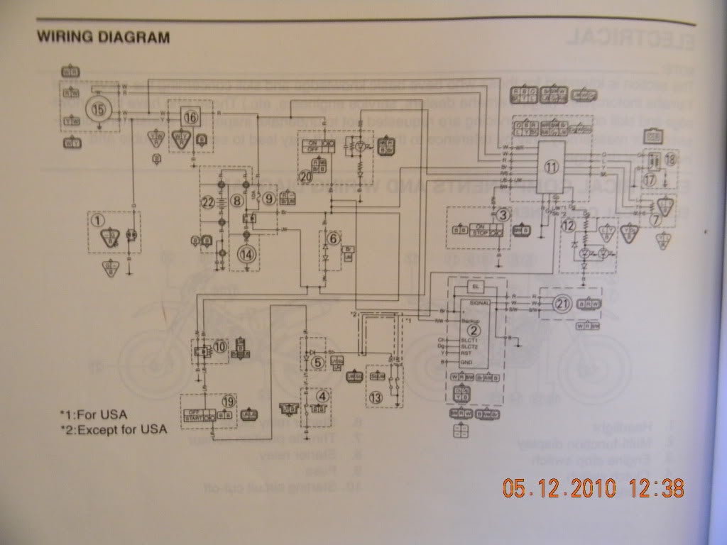 Wr250f 2008 Engine Electrical Problem Wr250f Yz250f Yz250fx Thumpertalk