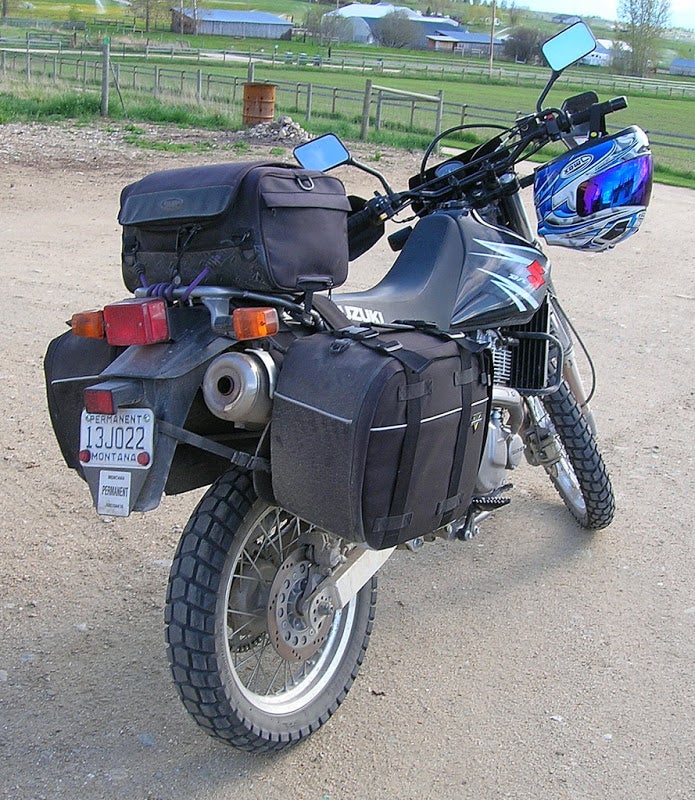 Dr650 saddlebags best sale