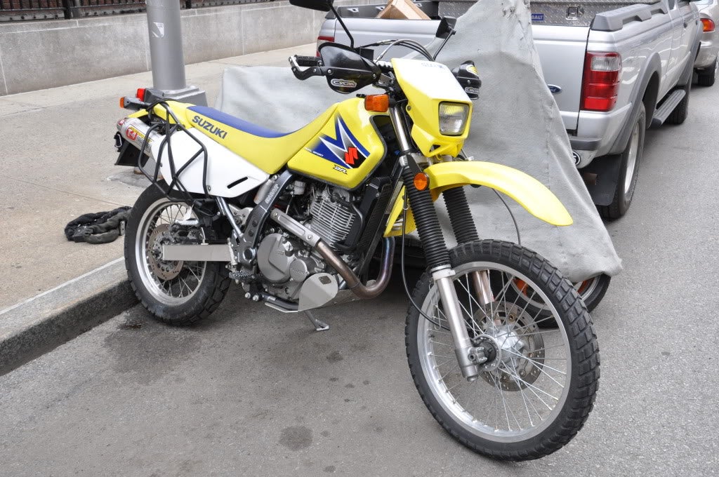 Yellow dr650 store