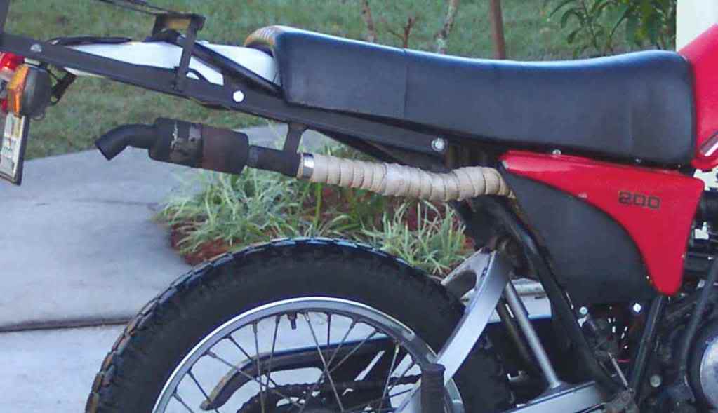 1976 Honda XL175 - muffler replacement - Vintage Dirt Bikes - ThumperTalk