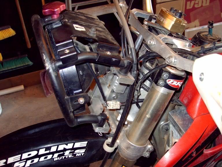 Frame vs. fork mounted headlight systems XR600R & XR650R/L ThumperTalk