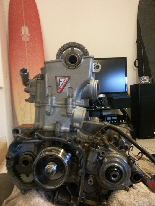 2007 crf250r complete engine