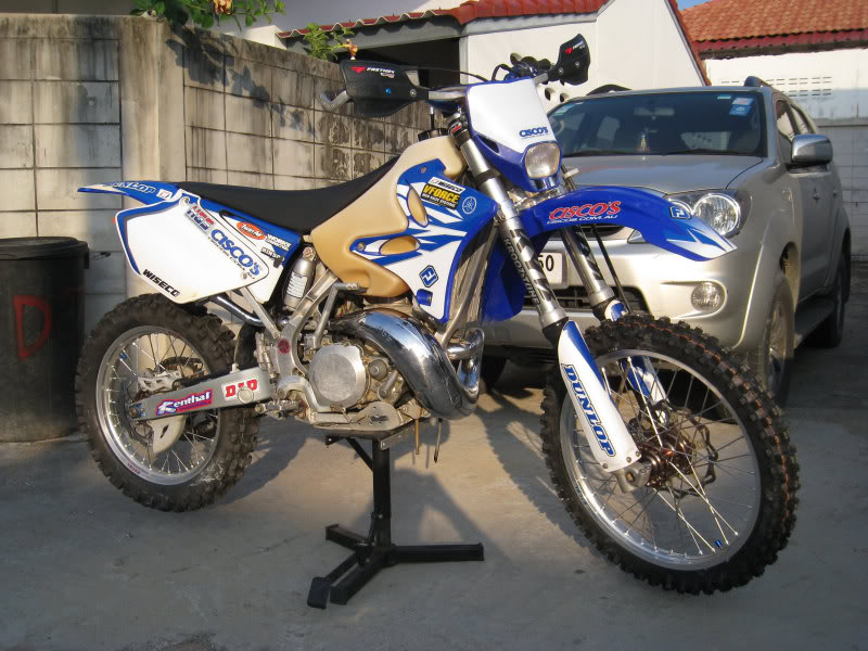 yz250 desert tank