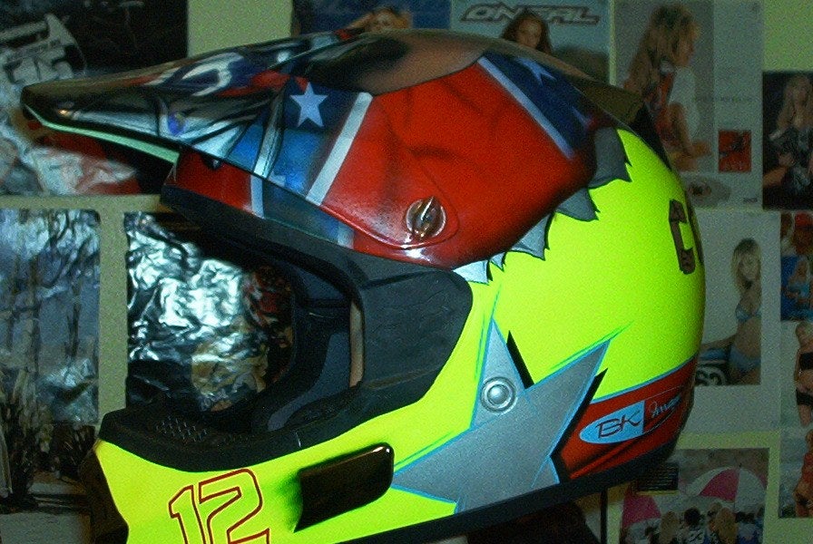 custom dirt bike helmets for sale