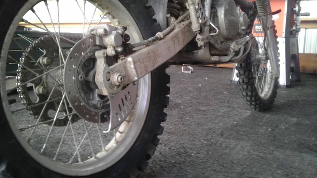 Front and Rear Disc Guards for XR650L's XR600R & XR650R/L ThumperTalk