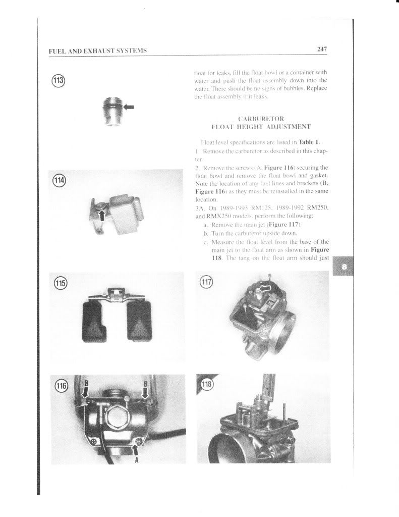 where to measure for float height? Suzuki 2 Stroke ThumperTalk