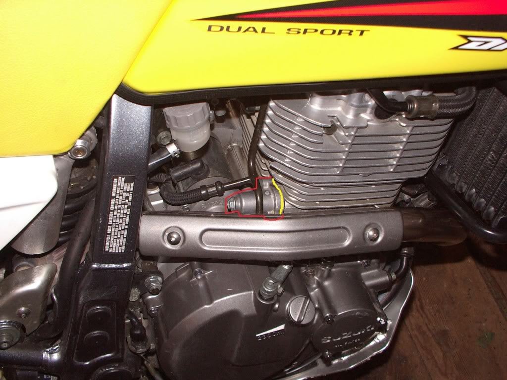 Cam chain tensioner gasket leak... DR ThumperTalk