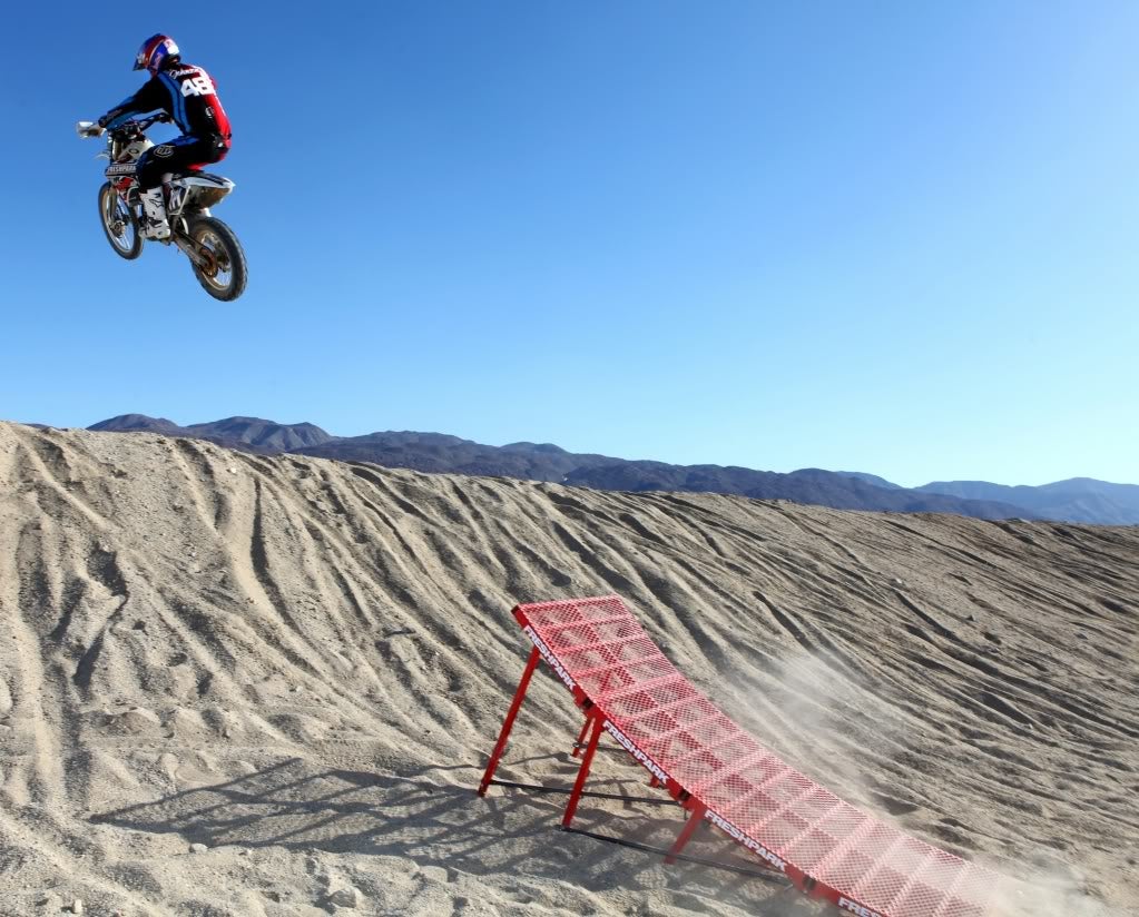 Pics of the Freshpark Ricky Johnson Portable Moto Jump Ramp! so fun - Dirt  Bike Pictures & Video - ThumperTalk