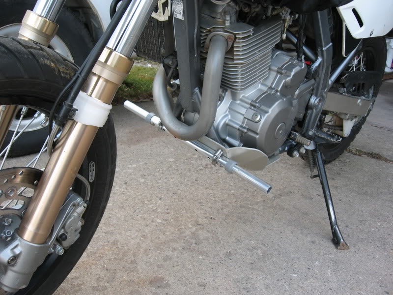 Dr650 highway shop pegs