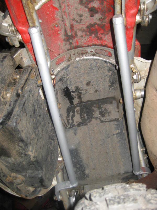 honda XR650 L rear subframe strengthening XR600R XR650R L