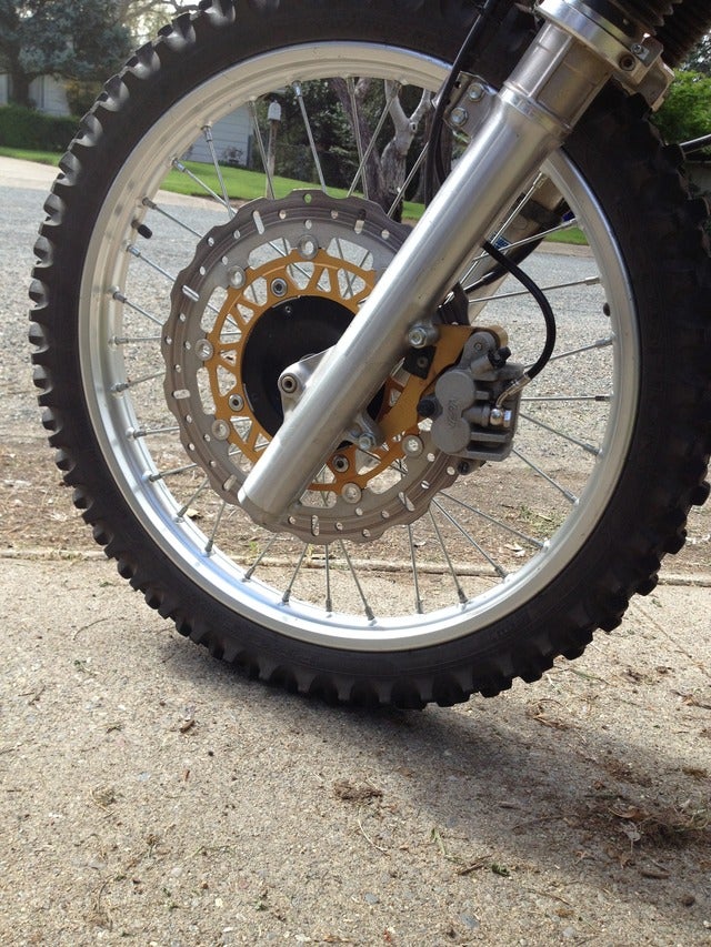 Works Connection XR600 frame guards install on XR650L XR600R